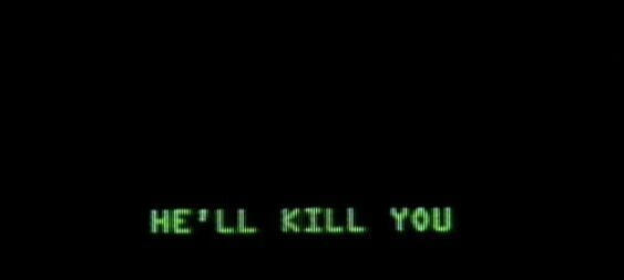 Your thoughts, your anger, your words, anything, they could've kill you.